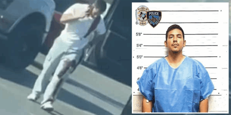 El agresor fue identificado como Iván Rodríguez, de 34 años.