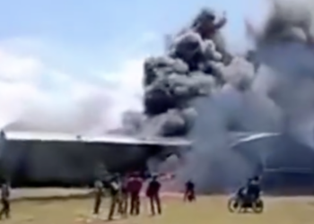 Cae jet privado cerca del Aeropuerto Internacional de Toluca.