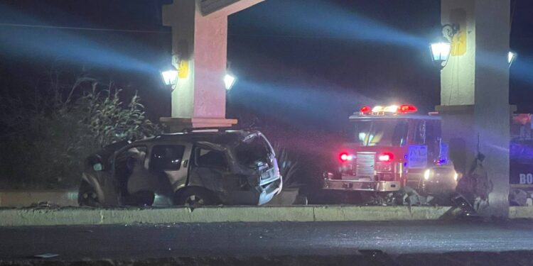 Accidente vial en Morelos deja daños y varios lesionados.