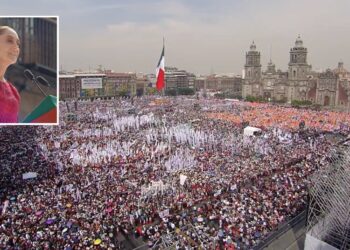 Más de 600 mil asistentes respaldan a la mandataria al grito de “Presidenta”.