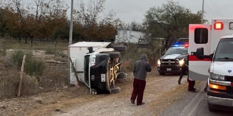 El accidente ocurrió a la altura del lienzo charro.