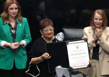 Senado avala nombramiento de Ernestina Godoy.