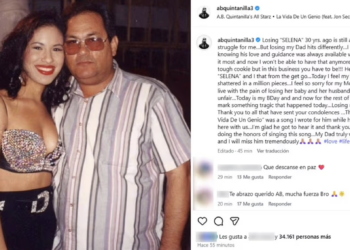 Muere a los 86 años Abraham Quintanilla, padre y mánager de Selena.