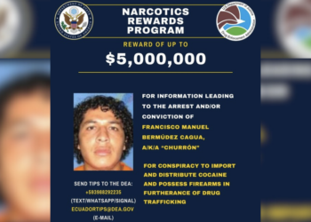 Estados Unidos lanza recompensa millonaria por “Churrón”.