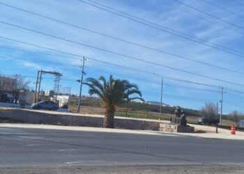 Guajardo advirtió que la zona funciona como cauce pluvial natural proveniente de varias colonias.