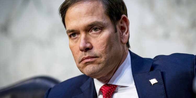 Secretario de Estado de EU, Marco Rubio.