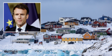 El presidente Emmanuel Macron reafirmó su respaldo a Dinamarca.