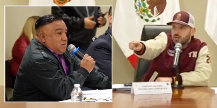 Arremete alcalde otra vez contra regidor del PT en Cabildo.