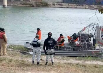 Tras varios días de búsqueda localizan cuerpo de migrante fallecido en el río Bravo.