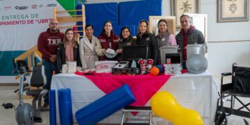 El equipamiento fue entregado por medio del gobierno estatal.