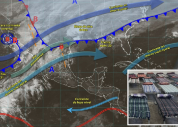 Coahuila enfrenta condiciones invernales severas.