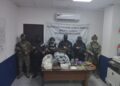 Guardia Nacional y Ejército decomisan droga sintética y marihuana, hay dos detenidos.