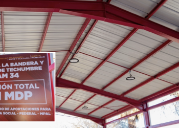 Jacobo culpa al ICIFED por retrasos en obras en escuelas. Hoy entregó techumbre de más de 2 millones de pesos.