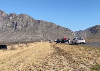 Autoridades realizaron diligencias en el kilómetro 117 de la carretera 57, en el tramo La Muralla.