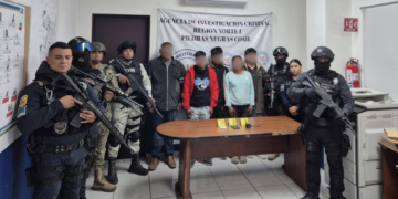 Detenidos en operativos federales.