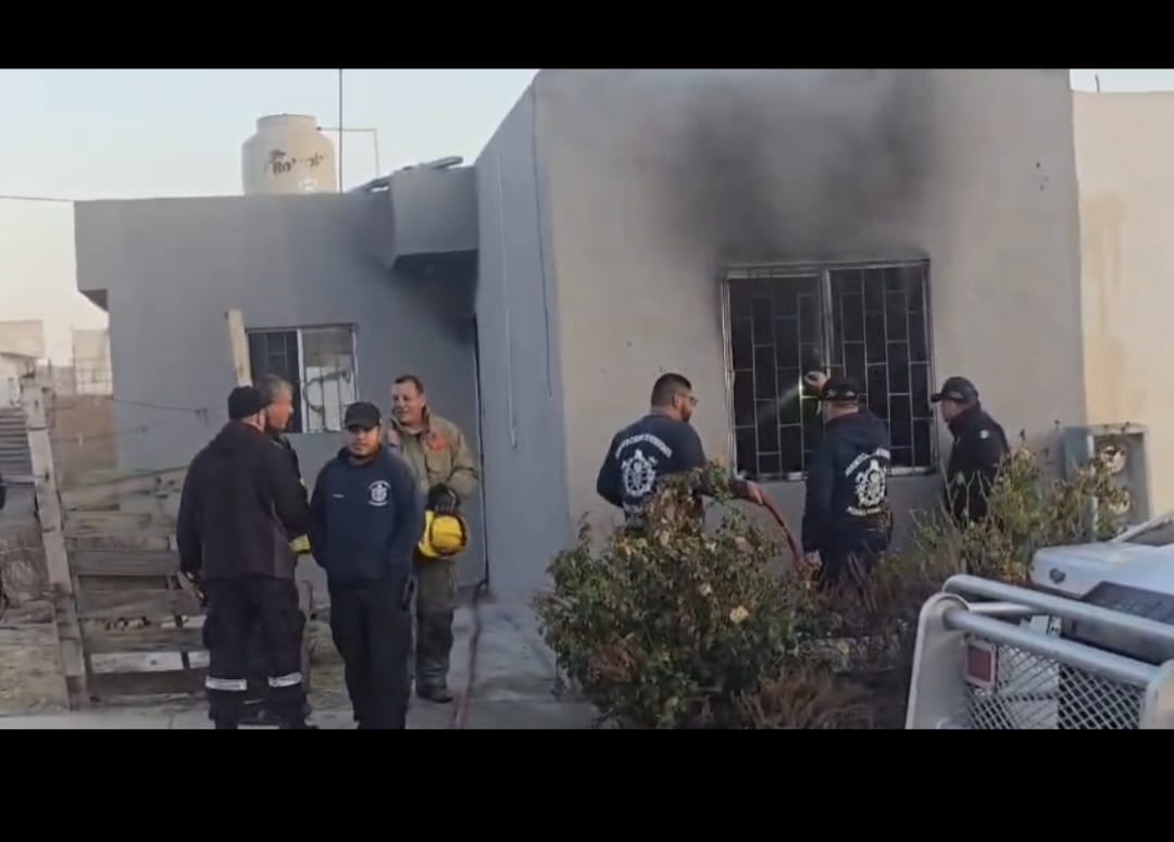 Se incendia vivienda en colonia Villa Fontana de PN – Demos