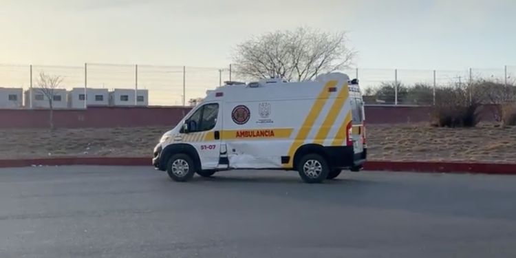 El lesionado fue trasladado al Hospital General para su atención médica.