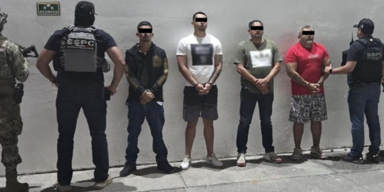 Operativo federal permitió la recaptura de cuatro fugados del penal de Puerto Vallarta.