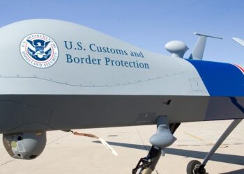 El dron pertenecía a la Oficina de Aduanas y Protección Fronteriza de Estados Unidos.