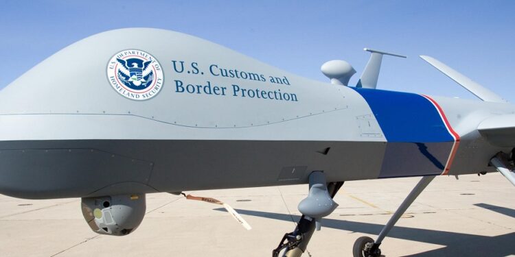 El dron pertenecía a la Oficina de Aduanas y Protección Fronteriza de Estados Unidos.