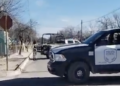 Autoridades resguardaron la zona durante el cateo en el Ejido Piedras Negras.