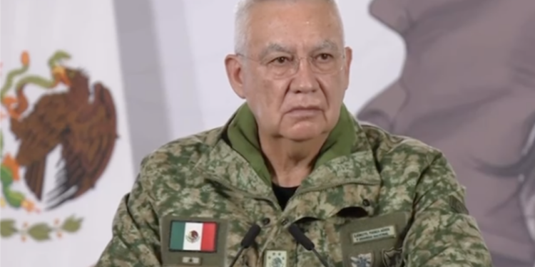 General Ricardo Trevilla Trejo, titular de la Secretaría de la Defensa Nacional.