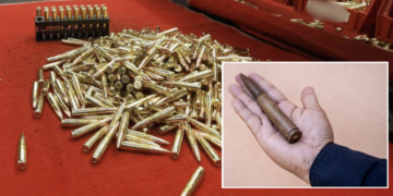 Bala calibre .50.