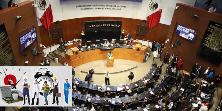 El Senado aprobó la reforma que reducirá la jornada laboral a 40 horas de forma gradual.