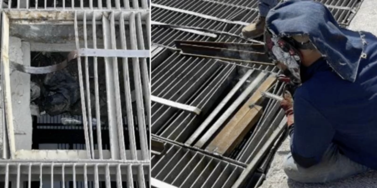 El colapso ocurrió el 24 de febrero en una de las avenidas con mayor tránsito.