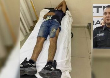 La víctima declaró que fue golpeado por varios policías hasta perder el conocimiento. 