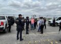 El detenido fue entregado a agentes estadounidenses en el Puente Internacional II.