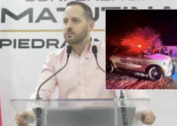 A pesar del reporte al 911, el alcalde negó el robo de patrulla evidenciado en redes.