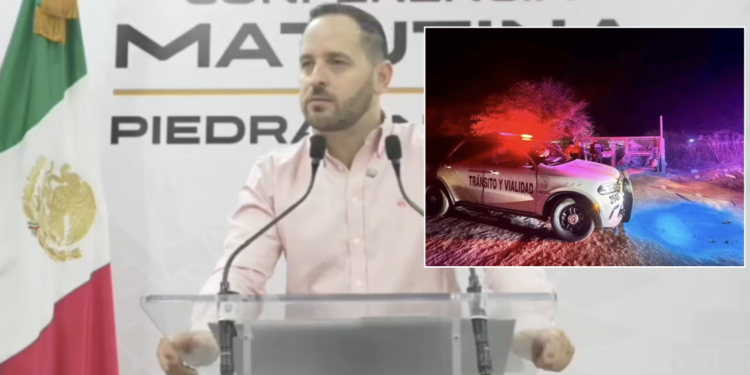 A pesar del reporte al 911, el alcalde negó el robo de patrulla evidenciado en redes.