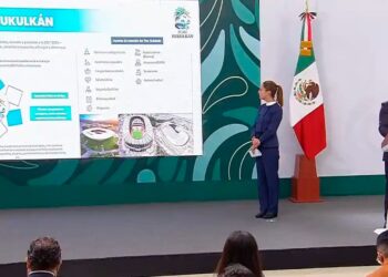 Autoridades federales presentaron el Plan Kukulkán para el Mundial 2026.