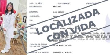 Autoridades desactivaron la ficha de búsqueda tras confirmar que la estudiante fue localizada con vida.