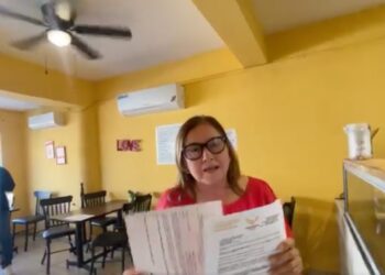 Inspectores municipales acudieron al restaurante de la regidora Ana María Treviño tras la sesión de Cabildo donde votó contra la propuesta del alcalde sobre SIMAS.