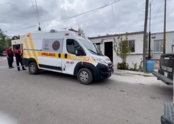 El menor fue atendido en el lugar tras el accidente.