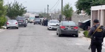 Fuerte presencia de corporaciones de seguridad durante cateos en Los Laureles y Acoros II.