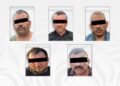 Cinco hombres fueron detenidos con armas y equipo táctico en el sur de Sinaloa.