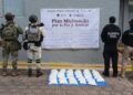 Droga y vehículo asegurados durante operativo en Morelia.