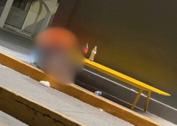 El área fue asegurada por autoridades tras el hallazgo en pleno Centro.