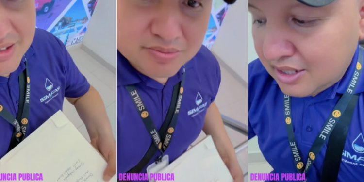 Gilberto Félix, trabajador de SIMAS expuso las restricciones para realizar su labor.