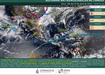 Se prevén lluvias y viento durante todo el fin de semana en la región norte.