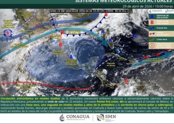 El frente frío 48 generará viento fuerte, nublados y posibilidad de lluvias en Piedras Negras y la región norte de Coahuila.