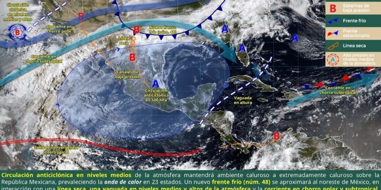 El frente frío 48 generará viento fuerte, nublados y posibilidad de lluvias en Piedras Negras y la región norte de Coahuila.