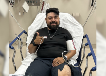 Oficial fue dado de alta tras resultar herido en intervención.