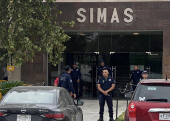 Trabajadores denunciaron presencia policial en las instalaciones de SIMAS.