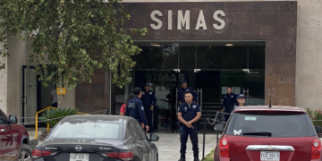 Trabajadores denunciaron presencia policial en las instalaciones de SIMAS.
