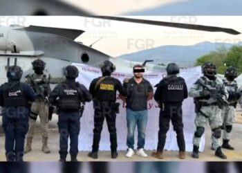 Asegura FGR a presunto integrante de organización criminal trasnacional.