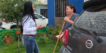 Gabriela López visitó la colonia Praderas como parte de sus recorridos de campaña rumbo a la diputación local por el Distrito 02.